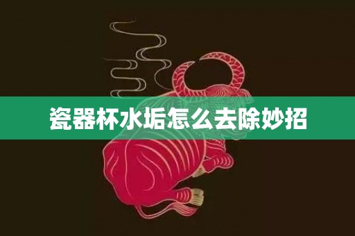 瓷器杯水垢怎么去除妙招