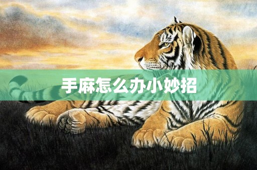 手麻怎么办小妙招