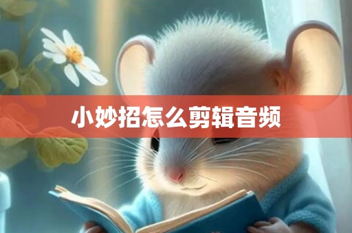 小妙招怎么剪辑音频
