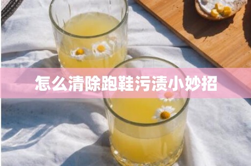 怎么清除跑鞋污渍小妙招