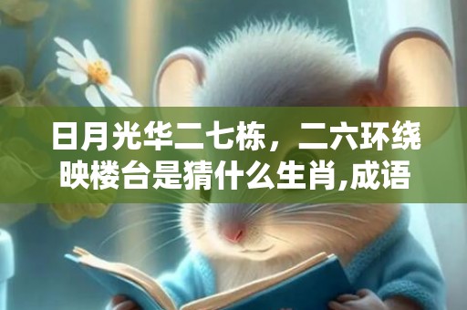 日月光华二七栋，二六环绕映楼台是猜什么生肖,成语含义深度解读