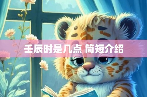 壬辰时是几点 简短介绍