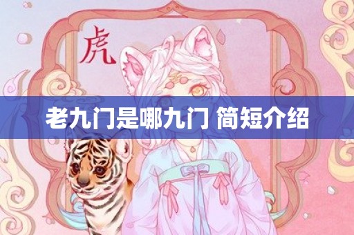 老九门是哪九门 简短介绍