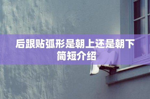 后跟贴弧形是朝上还是朝下 简短介绍