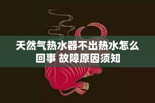 天然气热水器不出热水怎么回事 故障原因须知