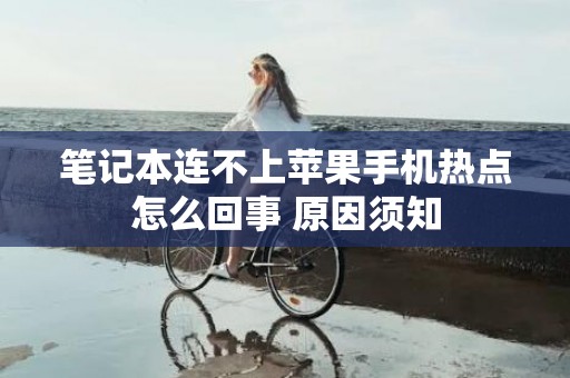 笔记本连不上苹果手机热点怎么回事 原因须知