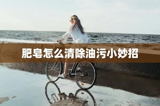 肥皂怎么清除油污小妙招