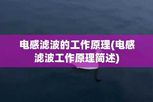 电感滤波的工作原理(电感滤波工作原理简述)