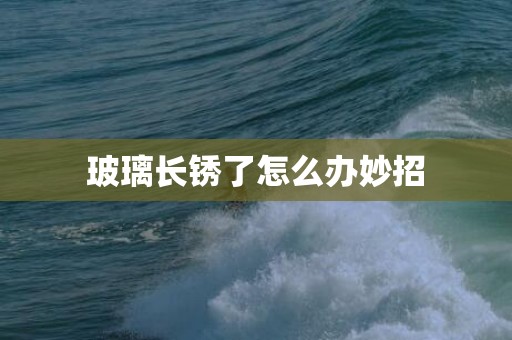 玻璃长锈了怎么办妙招