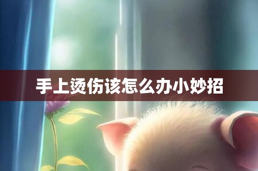 手上烫伤该怎么办小妙招