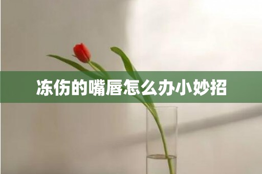 冻伤的嘴唇怎么办小妙招