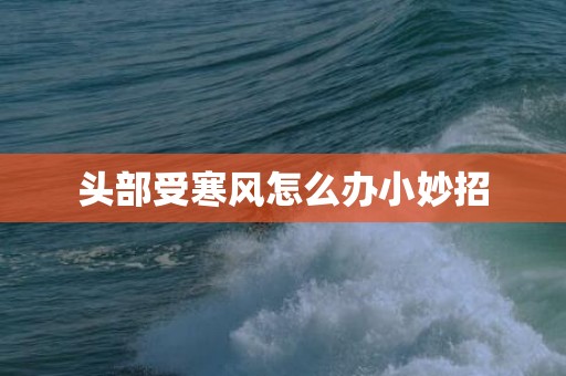头部受寒风怎么办小妙招
