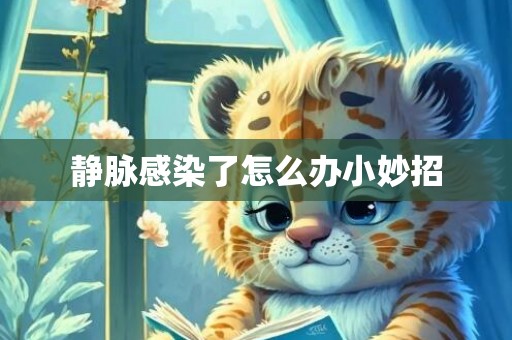 静脉感染了怎么办小妙招