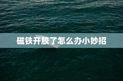 磁铁开胶了怎么办小妙招