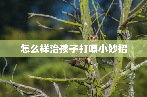 怎么样治孩子打嗝小妙招