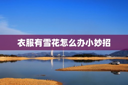 衣服有雪花怎么办小妙招