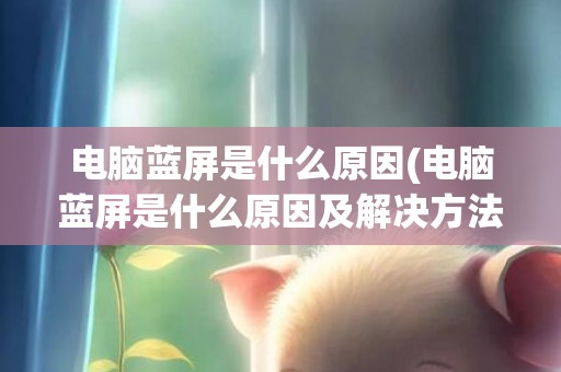 电脑蓝屏是什么原因(电脑蓝屏是什么原因及解决方法wh)