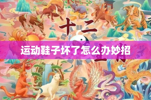运动鞋子坏了怎么办妙招