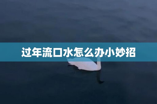 过年流口水怎么办小妙招