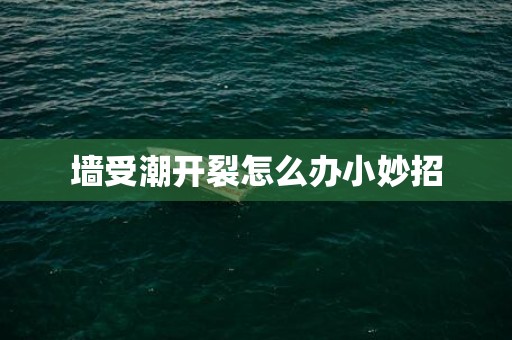 墙受潮开裂怎么办小妙招
