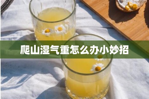 爬山湿气重怎么办小妙招