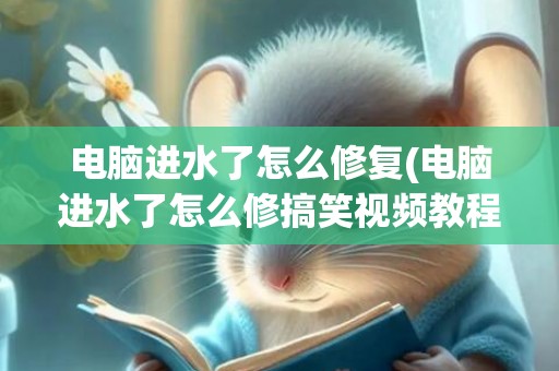 电脑进水了怎么修复(电脑进水了怎么修搞笑视频教程)