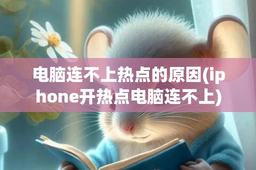 电脑连不上热点的原因(iphone开热点电脑连不上)