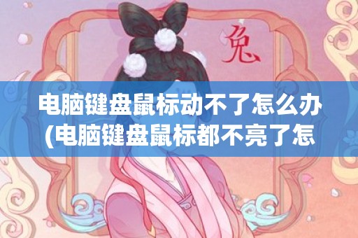 电脑键盘鼠标动不了怎么办(电脑键盘鼠标都不亮了怎么回事)