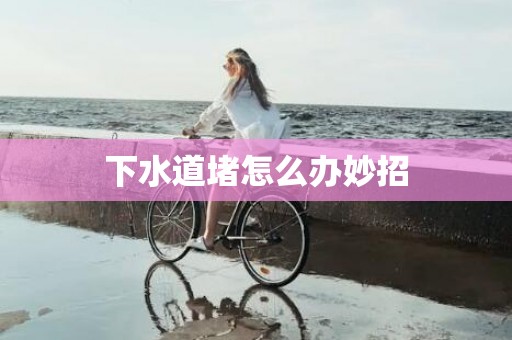 下水道堵怎么办妙招