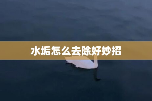 水垢怎么去除好妙招