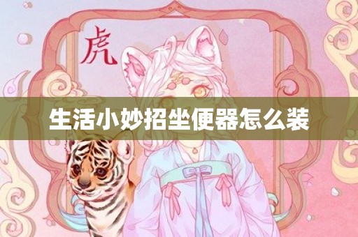 生活小妙招坐便器怎么装