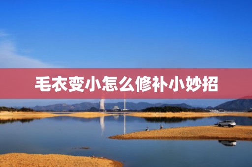 毛衣变小怎么修补小妙招