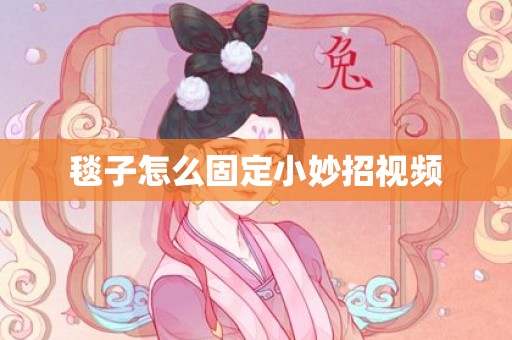 毯子怎么固定小妙招视频