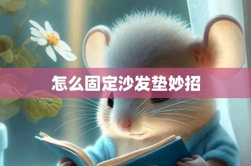 怎么固定沙发垫妙招