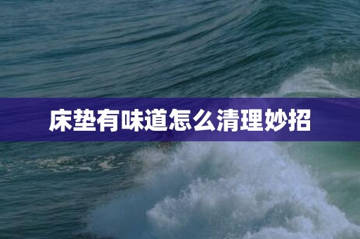 床垫有味道怎么清理妙招