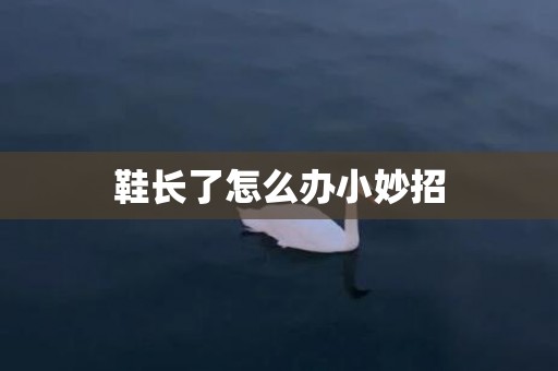 鞋长了怎么办小妙招