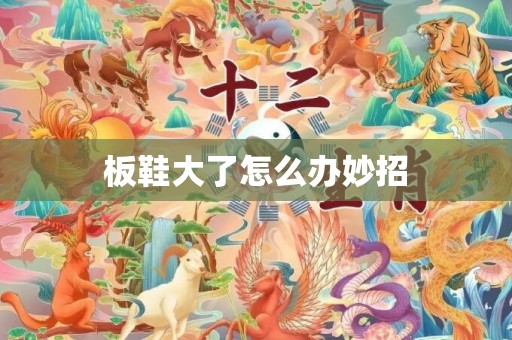 板鞋大了怎么办妙招