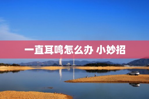 一直耳鸣怎么办 小妙招