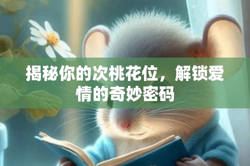 揭秘你的次桃花位，解锁爱情的奇妙密码