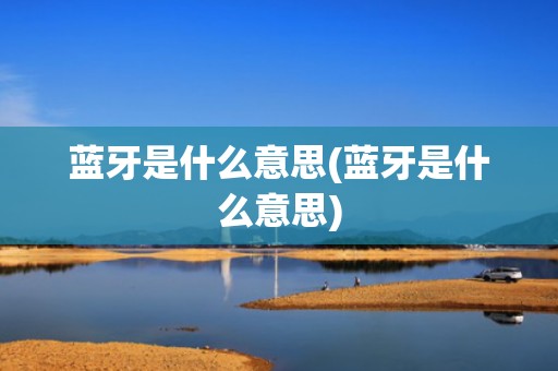 蓝牙是什么意思(蓝牙是什么意思)