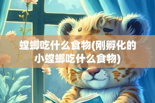 螳螂吃什么食物(刚孵化的小螳螂吃什么食物)