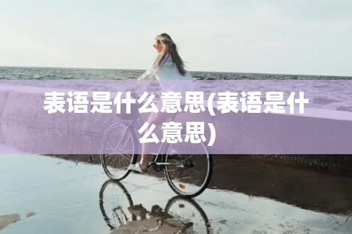 表语是什么意思(表语是什么意思)