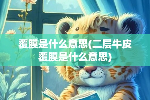 覆膜是什么意思(二层牛皮覆膜是什么意思)