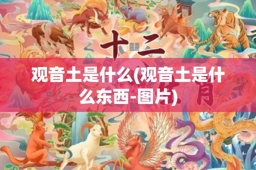 观音土是什么(观音土是什么东西-图片)