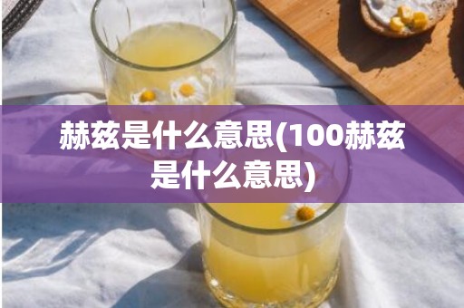 赫兹是什么意思(100赫兹是什么意思)