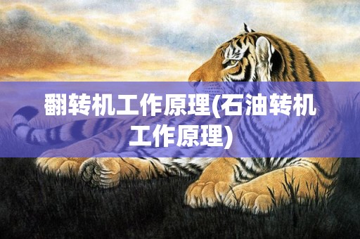 翻转机工作原理(石油转机工作原理)