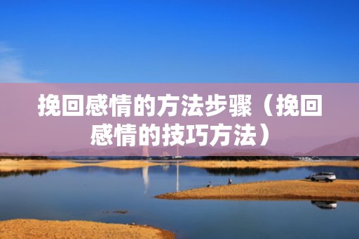 挽回感情的方法步骤（挽回感情的技巧方法）