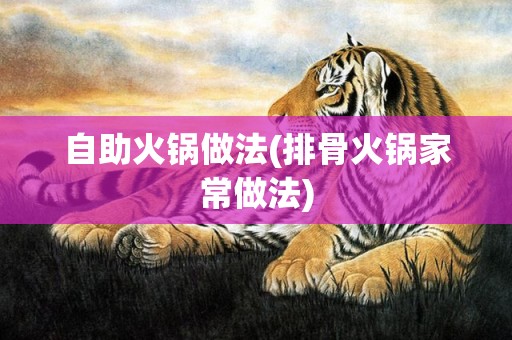 自助火锅做法(排骨火锅家常做法)