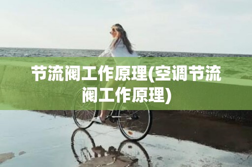 节流阀工作原理(空调节流阀工作原理)