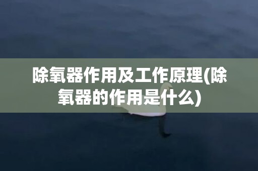 除氧器作用及工作原理(除氧器的作用是什么)